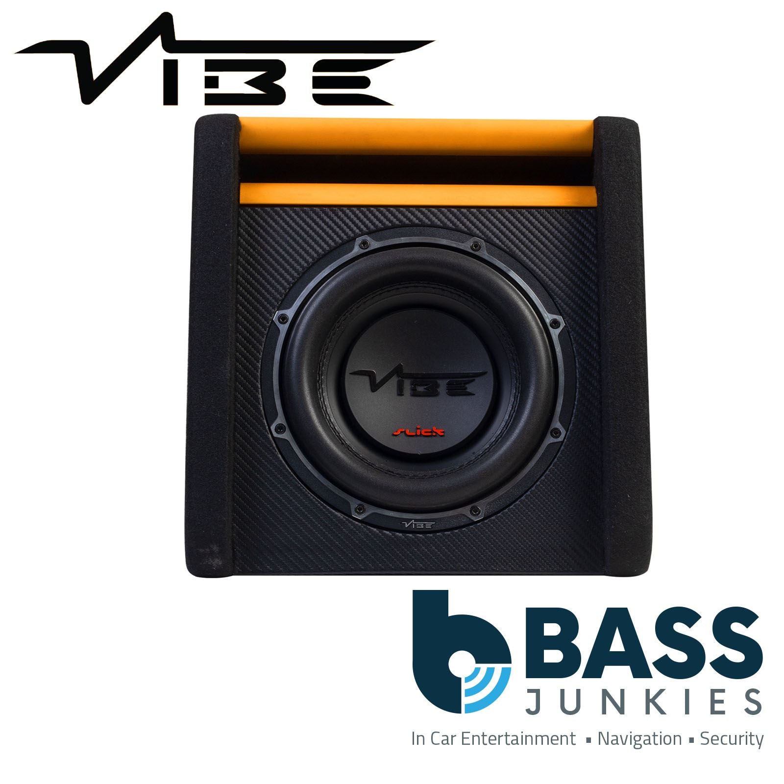 Vibe SLICKMIT8-V3 8 inch Car Sub Bass Passive Enclosure 2 Ohm 1350W Max Power