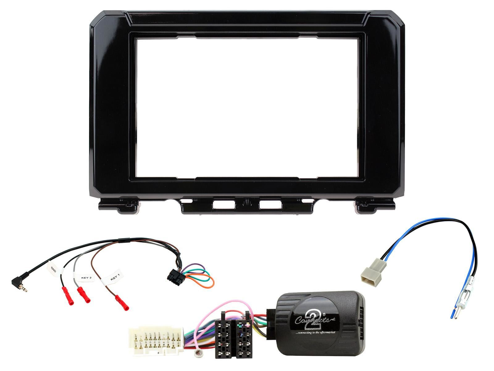 Connects2 CTKSZ13 Double Din Steering Wheel Controls Fitting Kit to fit Suzuki Jimny 2018>
