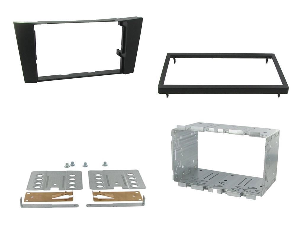 Connects2 Double Din Stereo fitting kit for Mercedes CLS 2005-2010 Vehicle Specific Stereo Screen Steering Controls Fitting Kit