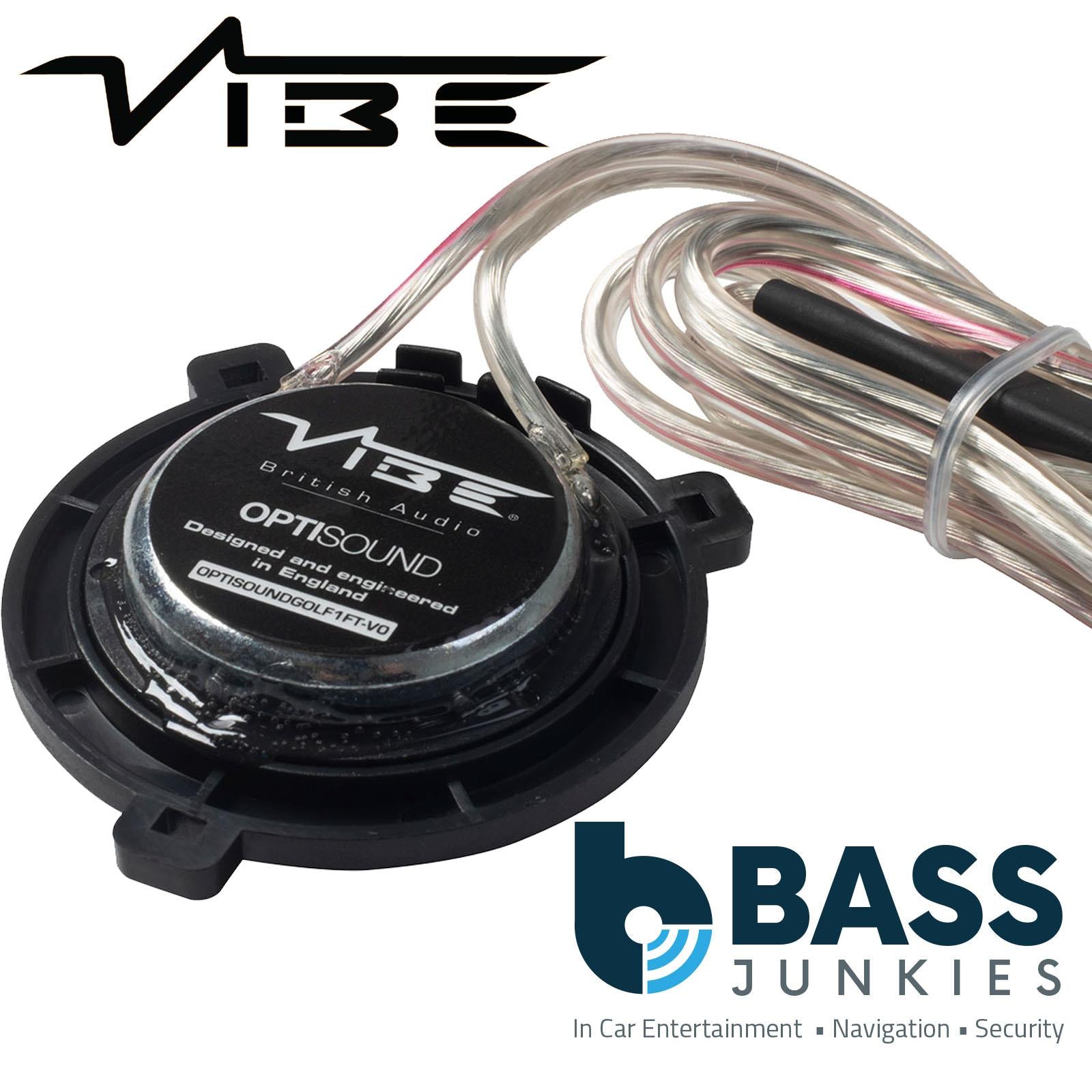 VIBE OPTISOUNDGOLF1T-V0 1 Inch 1-Way Tweeter Upgrade for VW AUDI SKODA SEAT