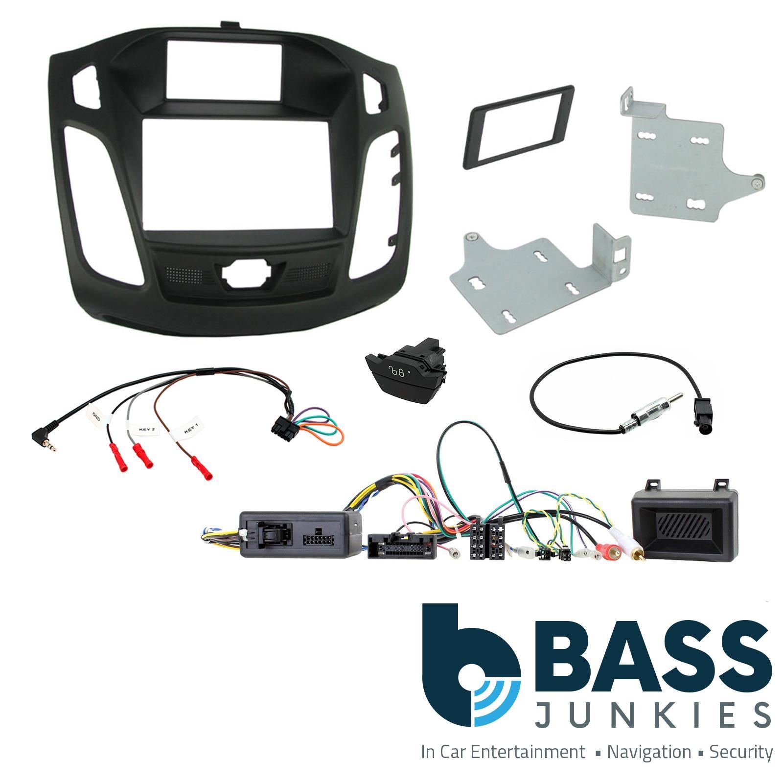 Connects2 CTKFD31C Ford Focus 2011 - 2015 Car Stereo Double Din Fascia Fitting Kit