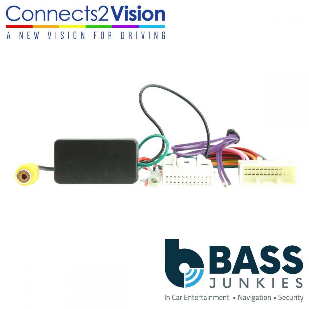Connects2 CAM-TY1-AD - Toyota Camry Corolla Highlander Landcruiser Hilux RAV4 Sequoia 4Runner Auris Avensis Yaris Avalon Prius Venza Camera Add On Interface