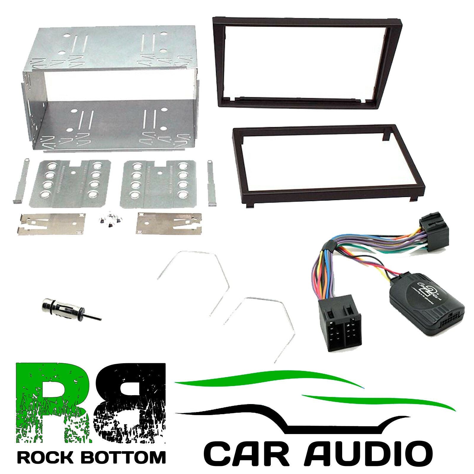Connects2 CTKVX06 - Vauxhall Double Din Fascia & Steering Wheel Interface Installation Kit