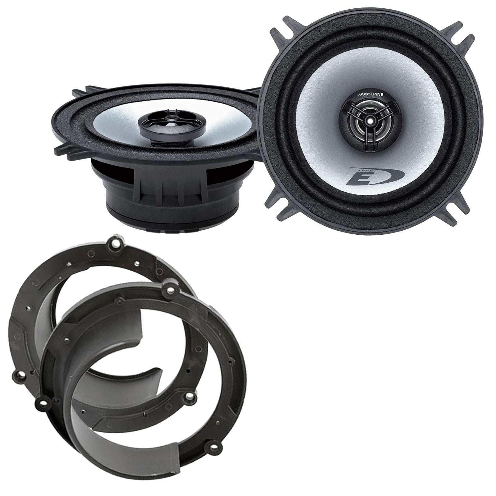 Alpine SXE-1325S 2-Way 130mm/13cm/5.25" Coaxial Speakers (Per Pair 400 Watts) Fits Honda Accord 1999-03 | 2 03-09