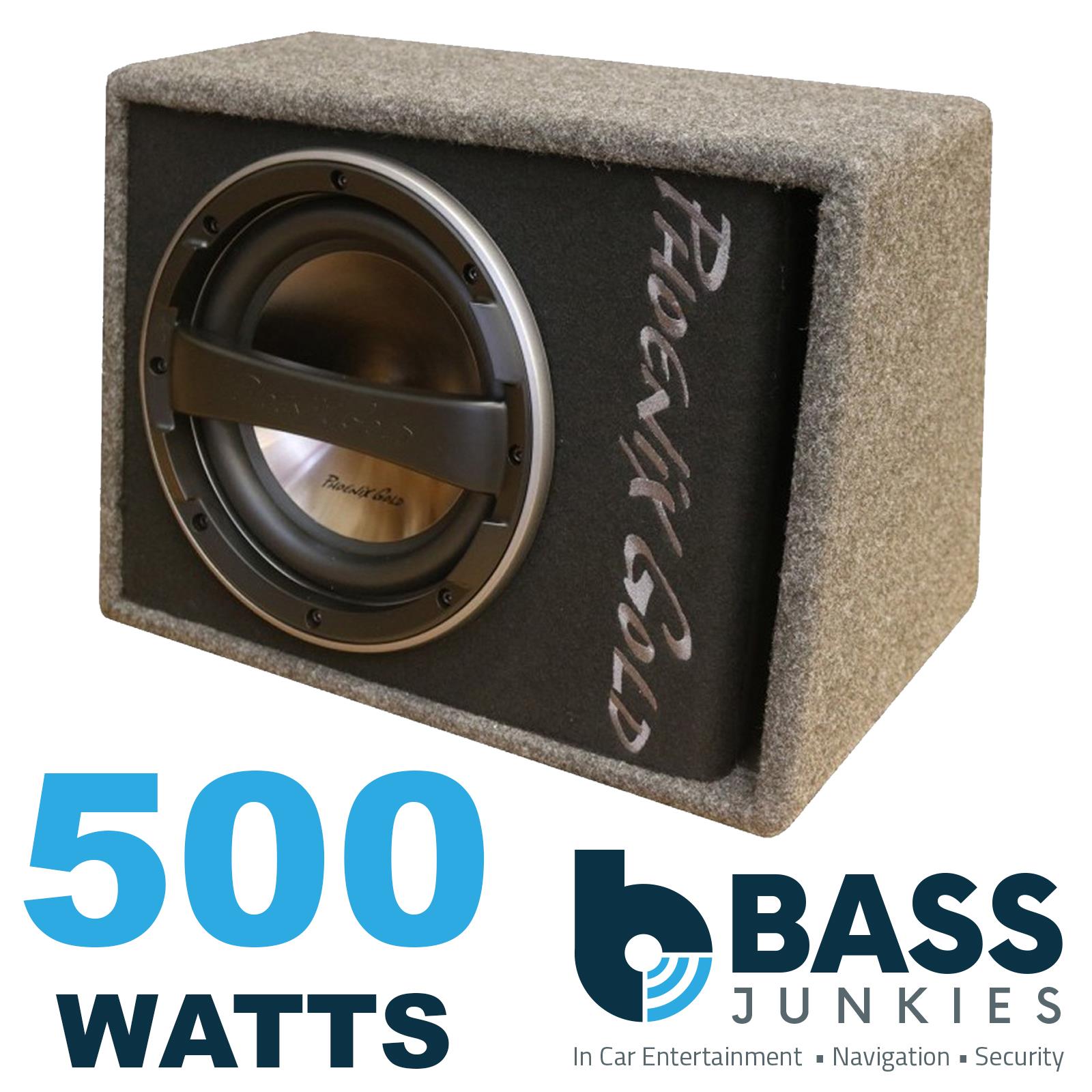 Phoenix Gold Z Series Z18AB 8" 500W Powered Active Ported Wedge Subwoofer Box