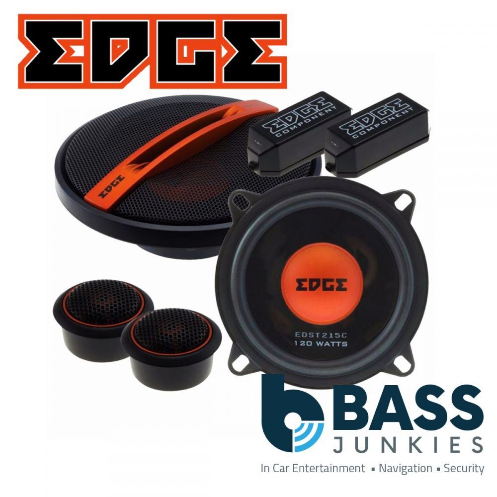 EDGE EDST215C-E6 - 13 cm 5.25” 240 Watts 2 Way Car Van Component speakers