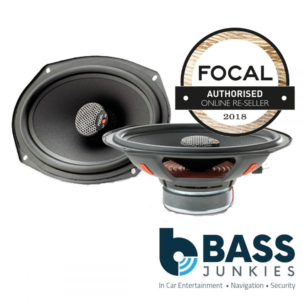 Focal Integration ICU690 6" x 9" 80 Watts Coaxial Car Van Speakers Pair