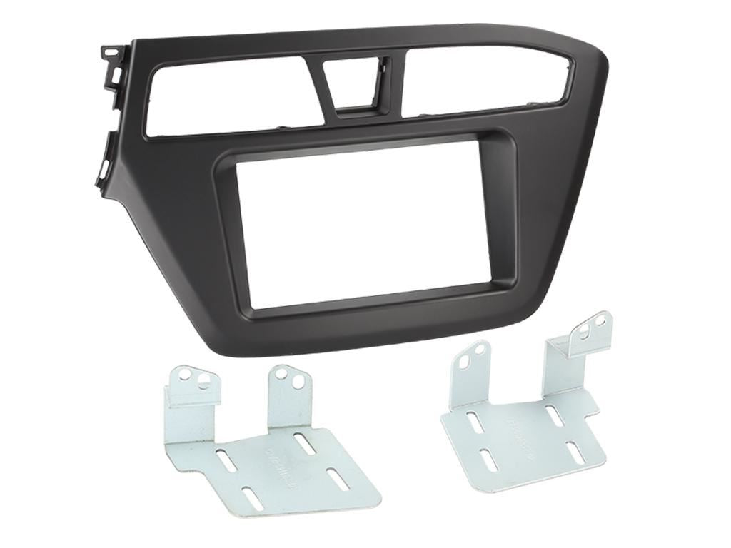SONY DAB+ Apple | Android Double Din Stereo Fitting Kit + Steering Wheel Stalk Controls to fit Hyundai i20 2014-20