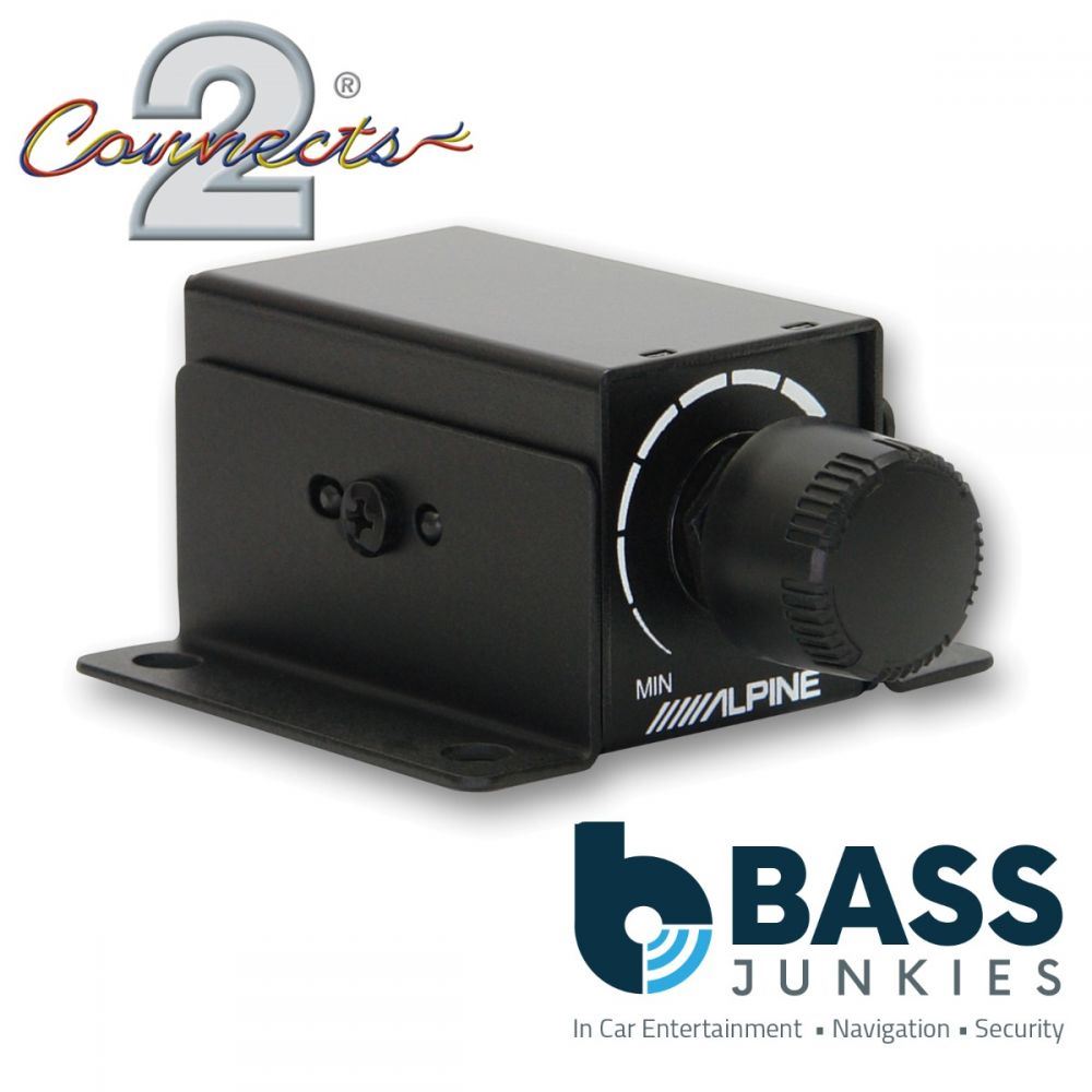 Alpine RUX-KNOB2 - Remote Bass Knob for Alpine PDX-V9 PDX-M12 PDX-M6 Car Amplifiers