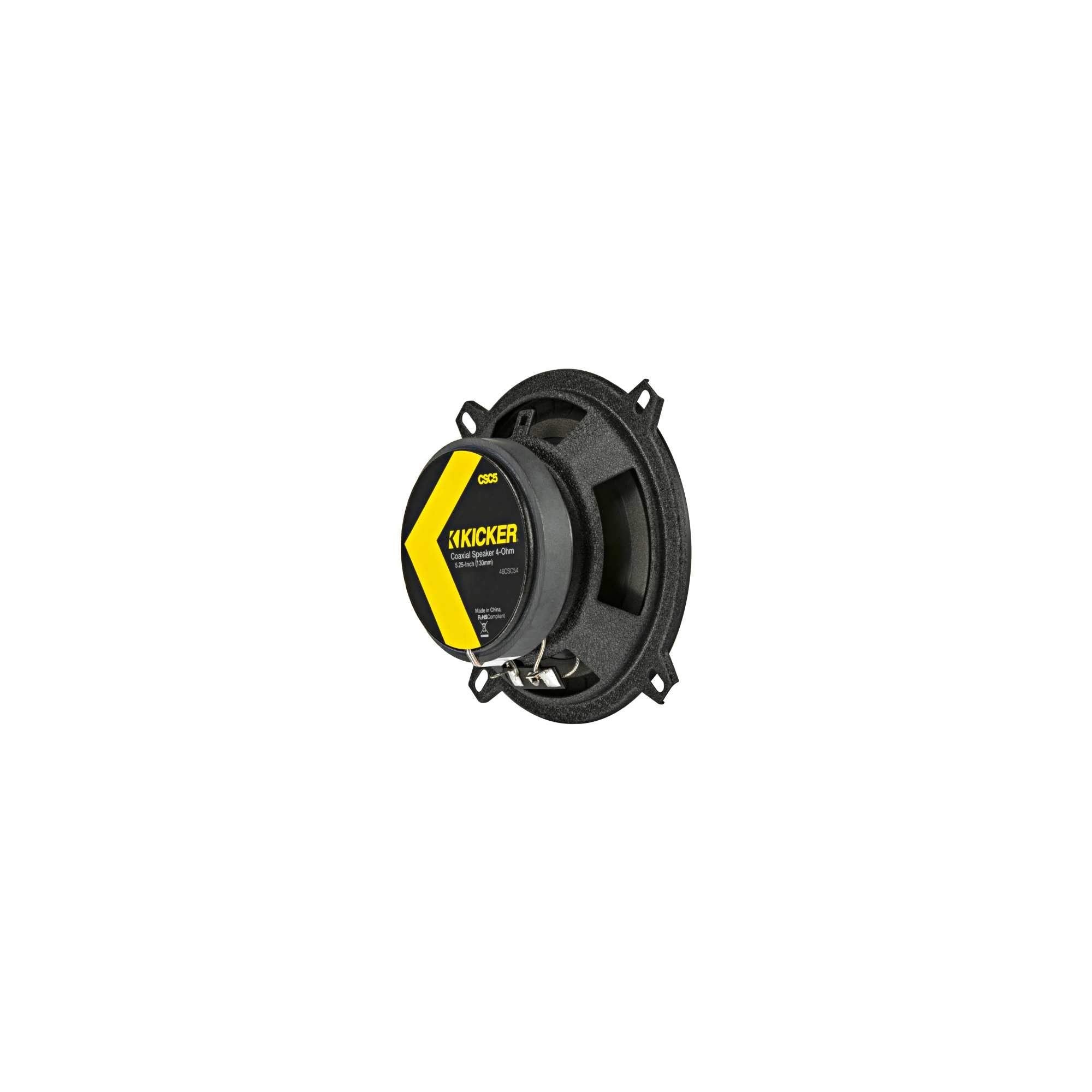Kicker CS Series CSC54 - 5.25" 130mm 13cm 450 Watts 2 Way Car Van Door Coaxial Speakers (Pair)