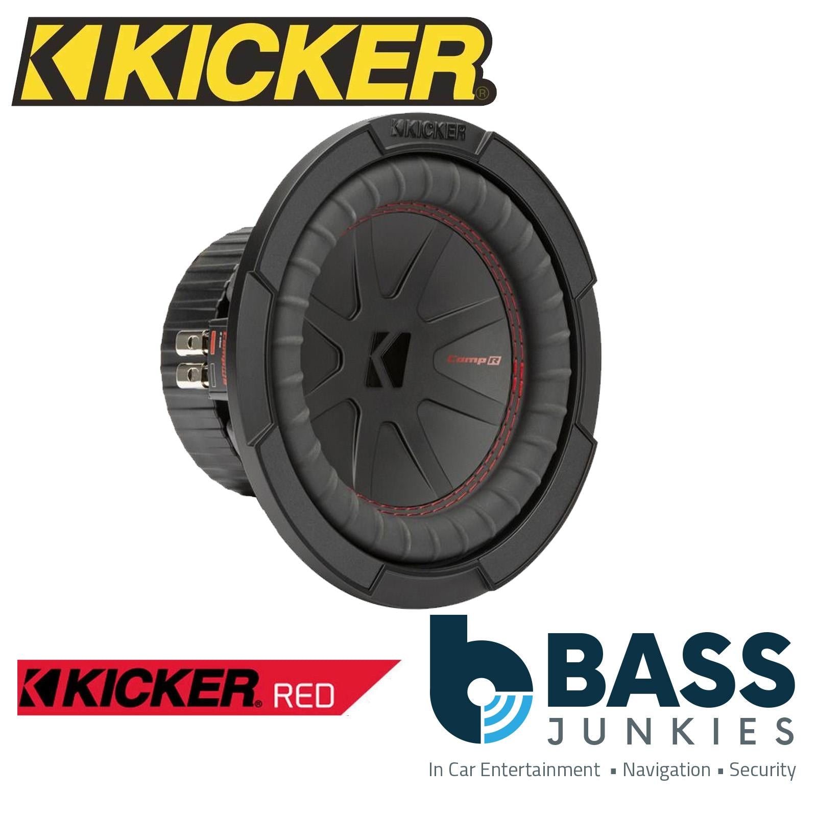 KICKER 48CWR154 15" 38cm 1600 Watts Single Voice Coil Car Van Boot Sub Subwoofer