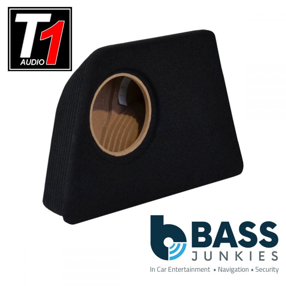 T1 Audio - Alfa Romeo Stelvio 2016 Onwards Left Wheel Arch 8" Inch Custom Fit Car Sub Subwoofer Bass Box