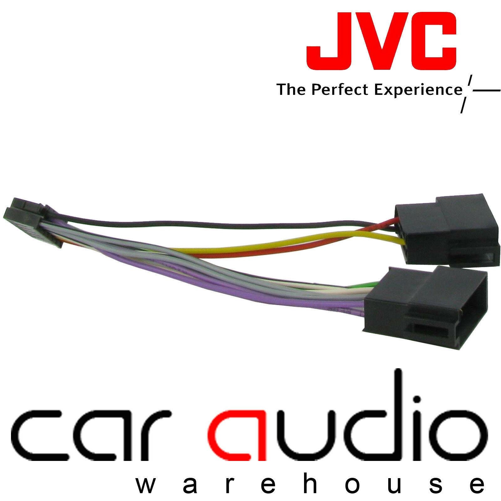 Connects2 CT21JV01 - JVC 11 PIN Car Stereo Radio ISO Wiring Harness Lead Cable