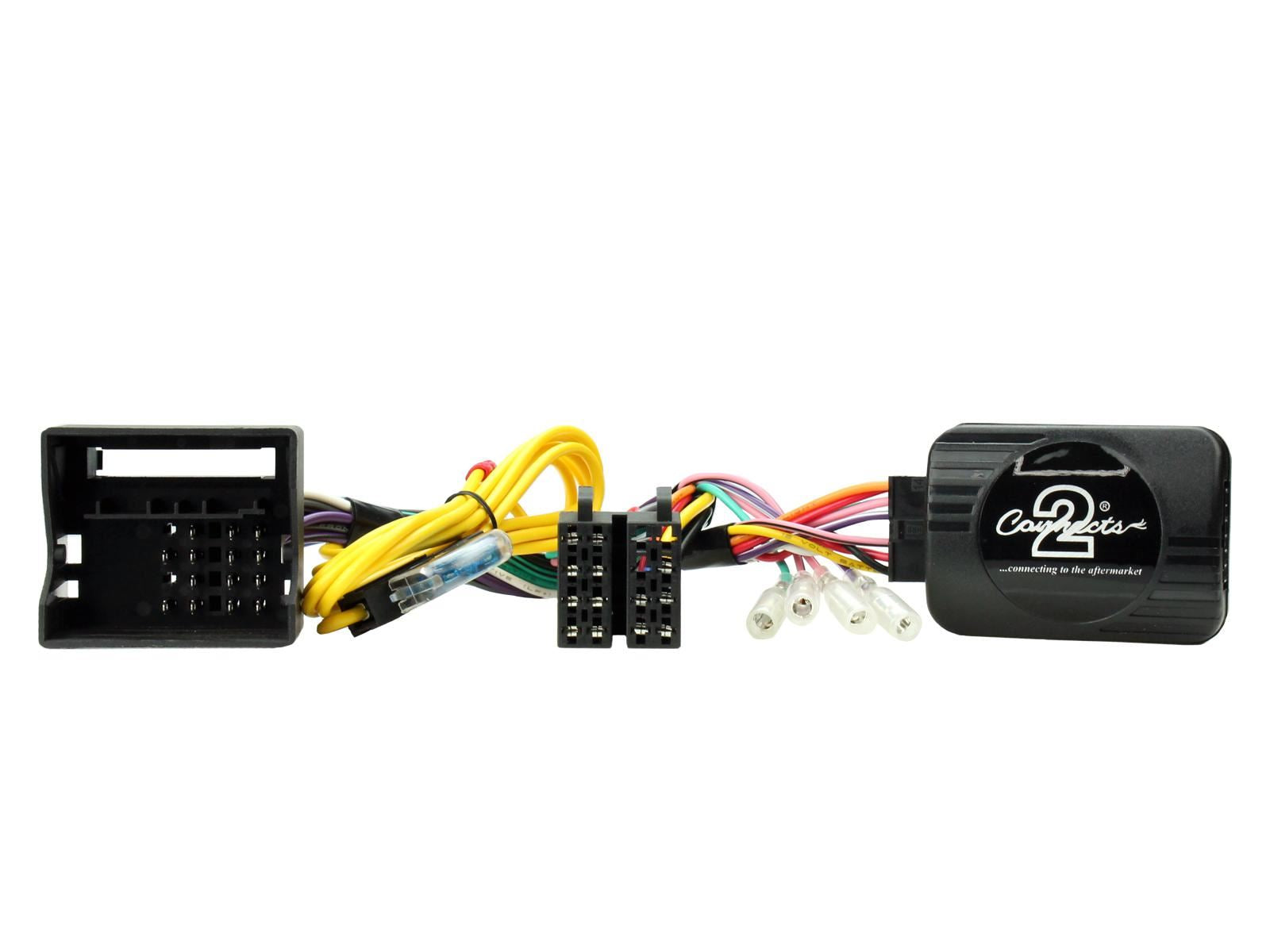 Grundig 6.8" Apple Android Double Din Stereo Fitting Kit + Steering Wheel Stalk Controls to fit BMW Mini 2006-13