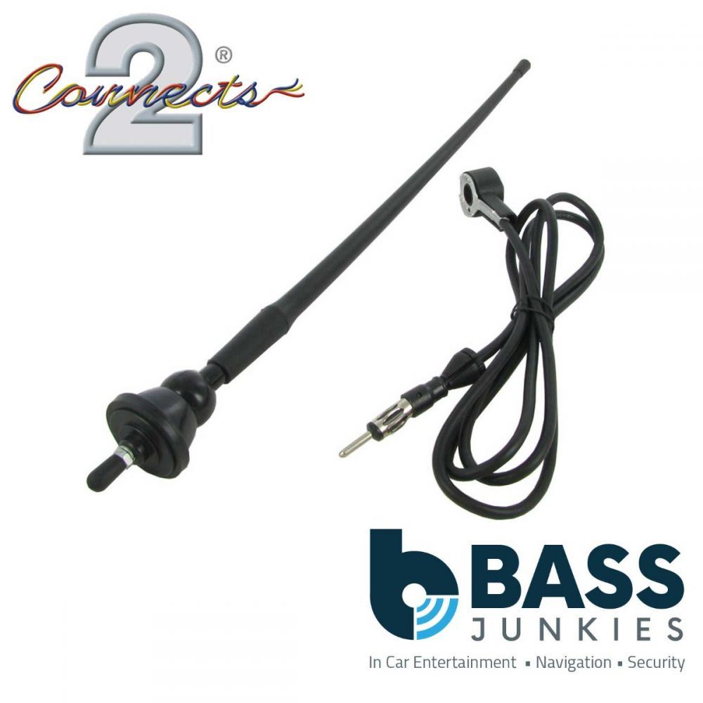 Connects2 CT27UV19 Universal Rubber Car Aerial Antenna Adaptor Din Connector
