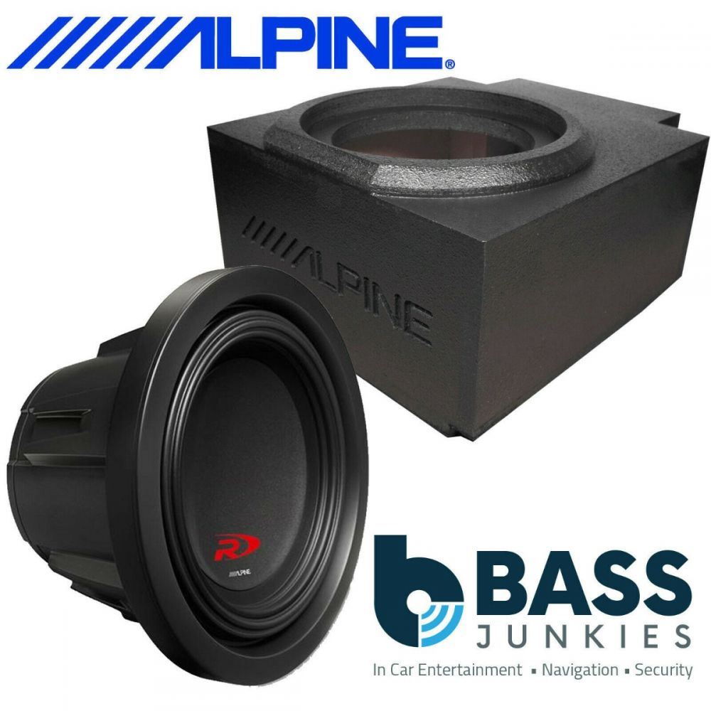 Volkswagen Transporter T5 Alpine 8" 1000 Watts Car Subwoofer & Custom Bass Box