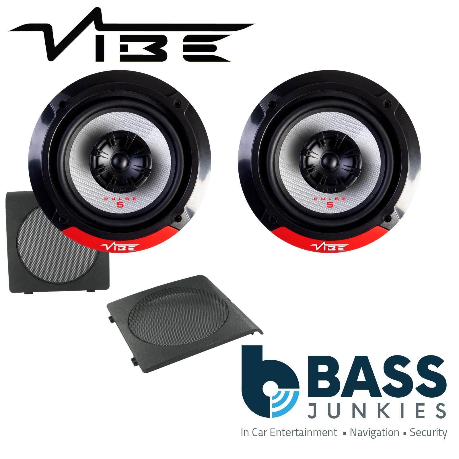 Vibe PULSE5-V3 Coaxial Speakers Fits VW Golf 1983-92 | Jetta 83-92