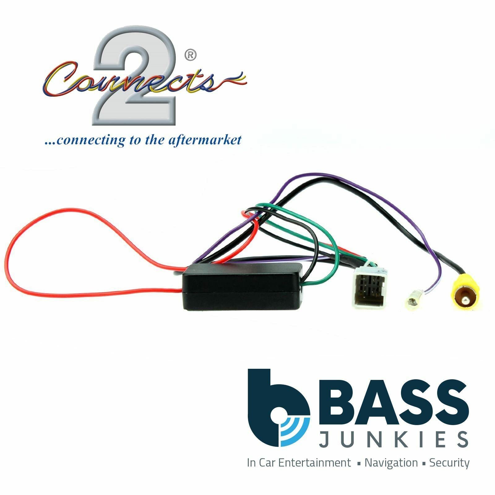 Connects2 CAM-MT1-RT Mitsubishi Car Stereo Camera Retention Interface Adapter Lead