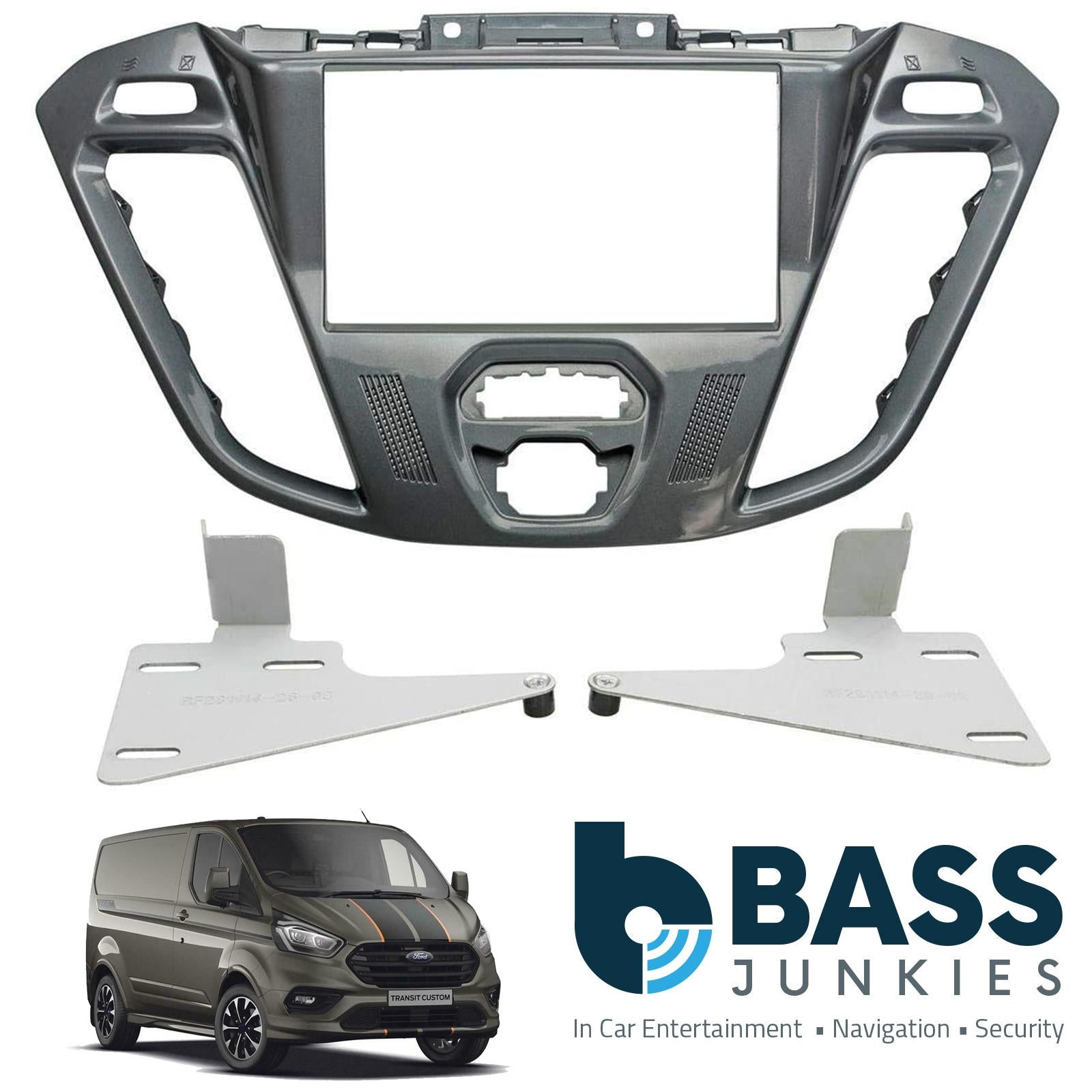 Connects2 CTKFD42 Ford Transit 2012 On Car Stereo Double Din Fascia Steering Wheel Stalk Adaptor