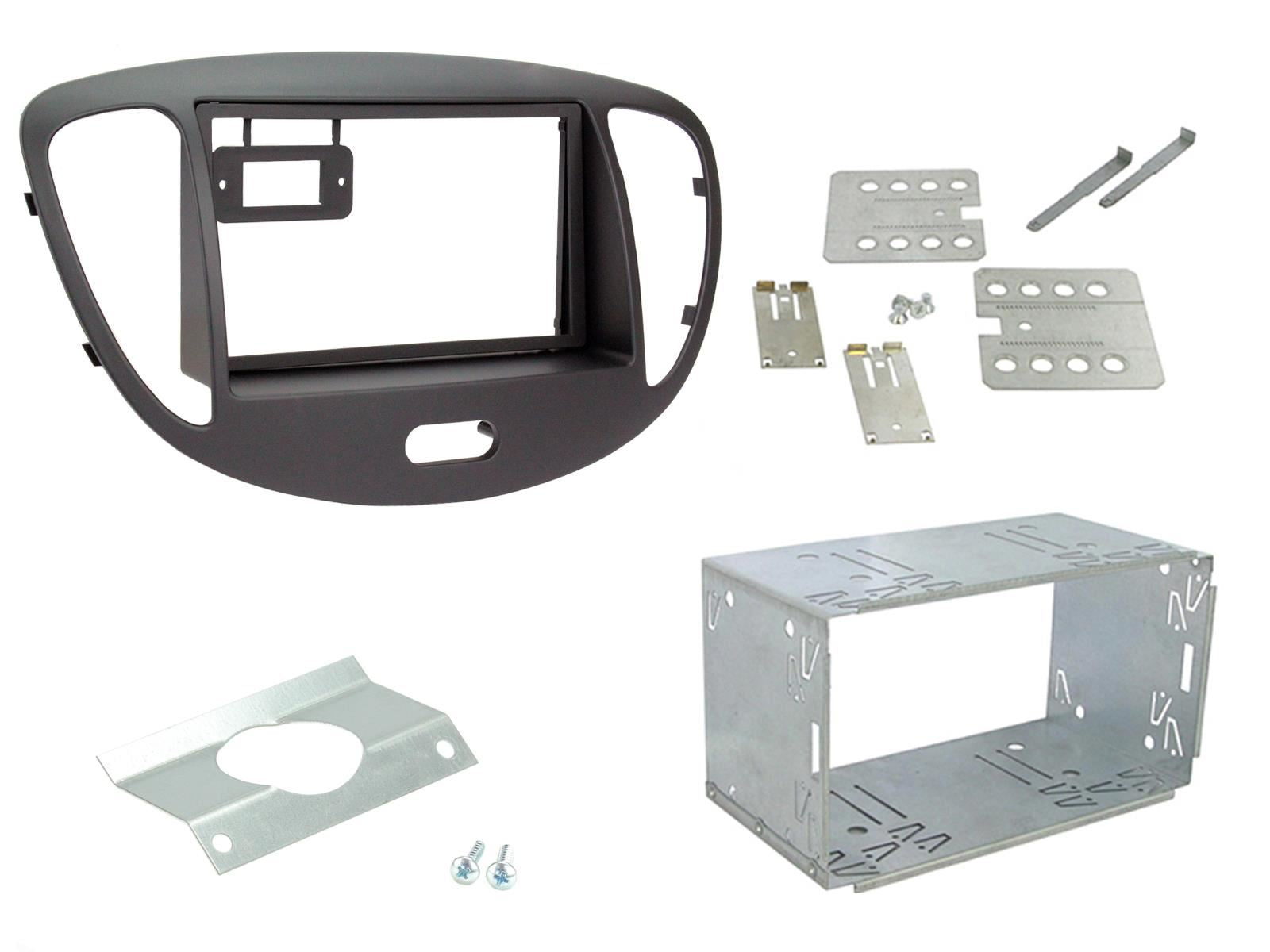 Connects2 CTKHY01 Hyundai i10 2008 - 2013 Stereo Double Din Fascia Steering Wheel Interface Kit