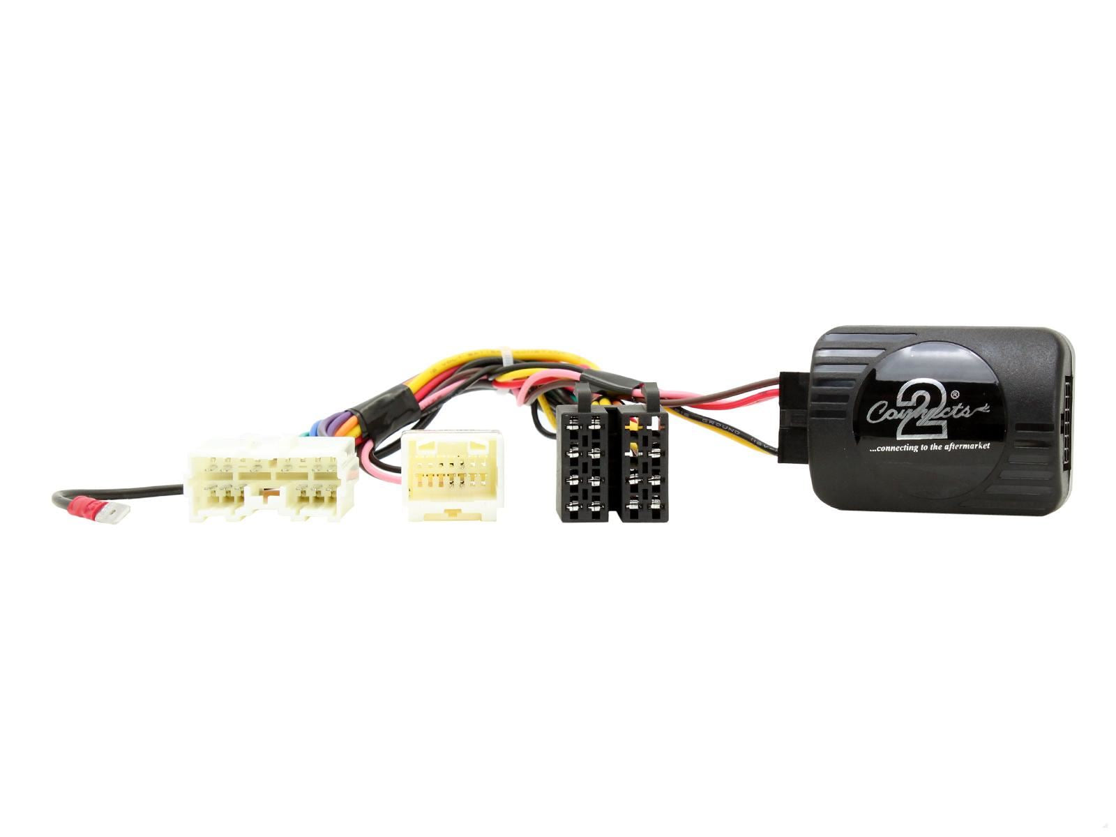 Connects2 CTKMT08 - Mitsubishi Colt 2009-2012 Double Din Fascia & Steering Wheel Interface Installation Kit
