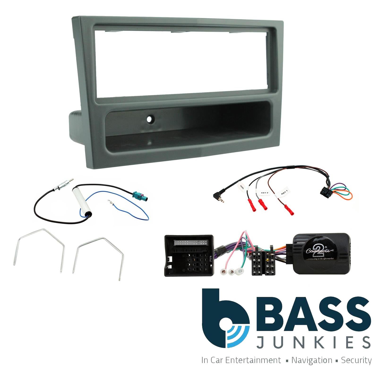 Connects2 CTKVX25 - Vauxhall Astra 2004-2010 Double Din Fascia Installation Kit