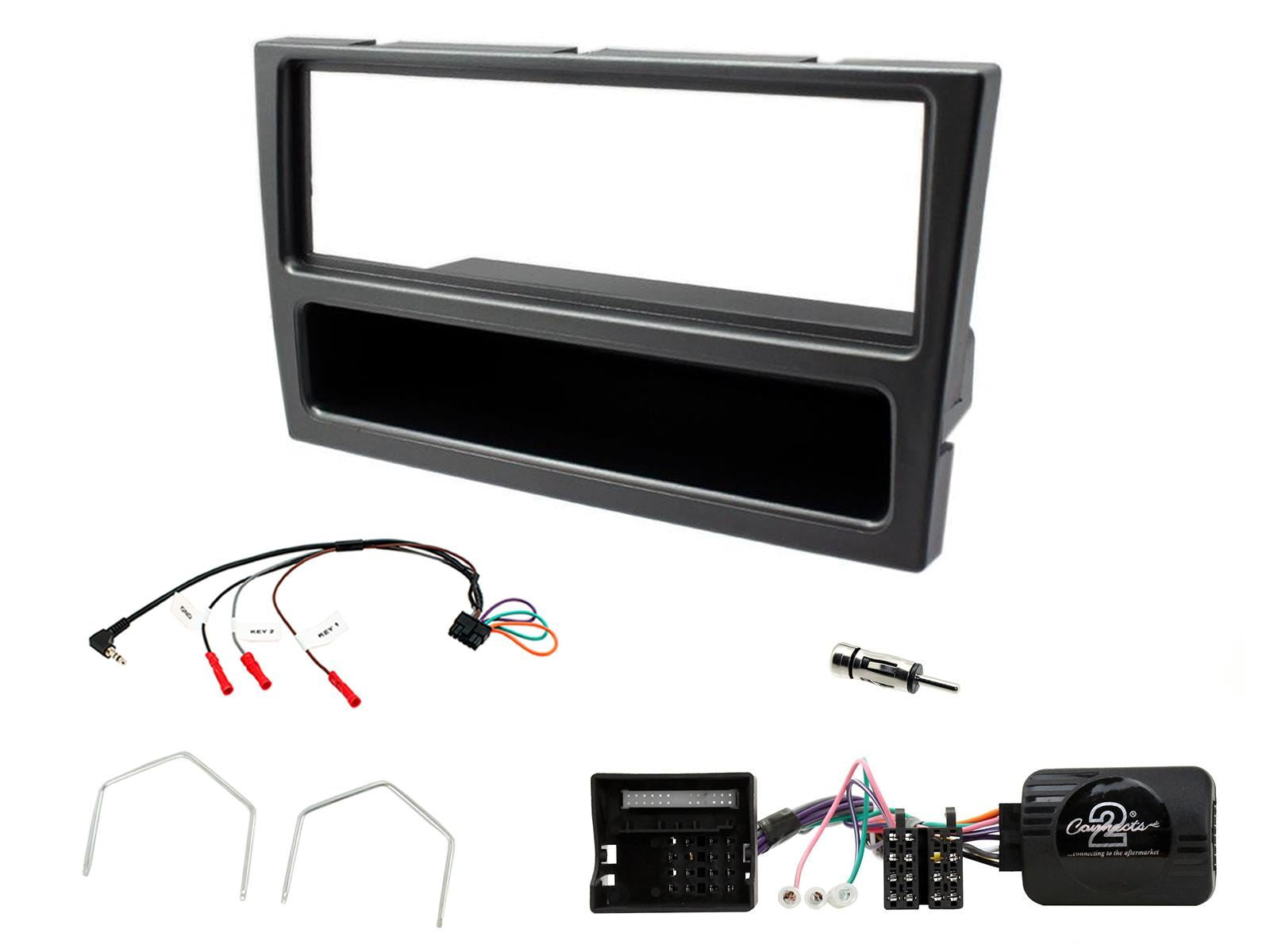 Connects2 CTKVX23 - Vauxhall Astra 2004-2010 Double Din Fascia Installation Kit