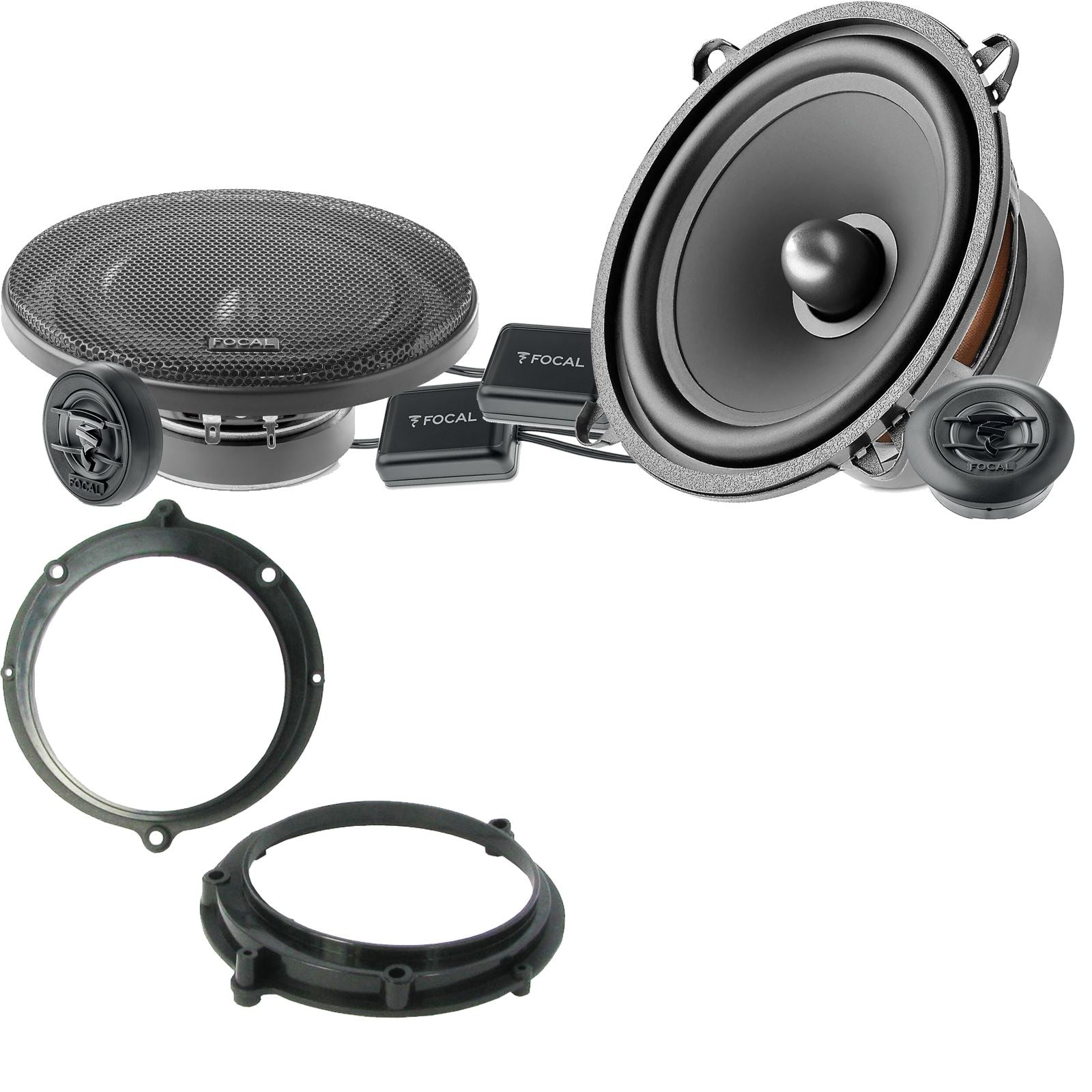 Focal Auditor ASE130 130mm/13cm/5.25"Car Component Speakers (Pair Max 200 watts) Fits Audi A4 1994-00